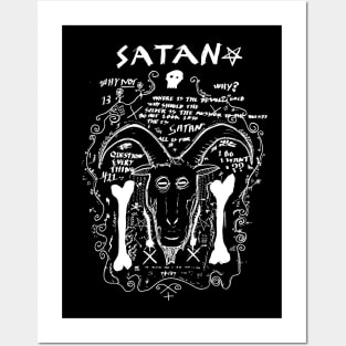 Satan Posters and Art